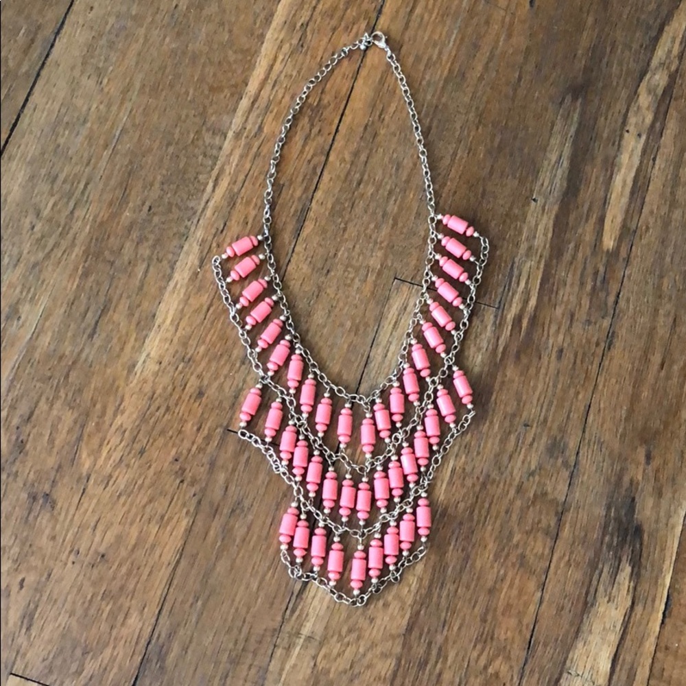 Coral Statement Necklace